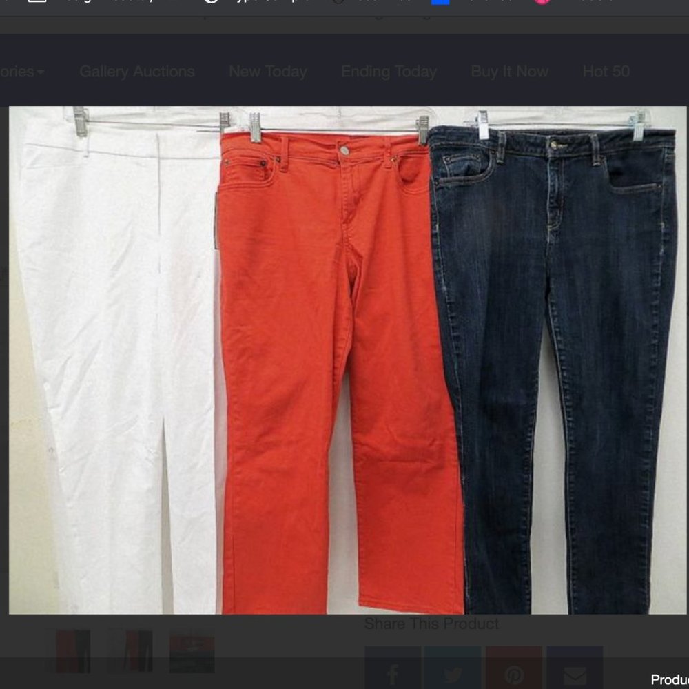NWT SET OF 3 Women's pants 14